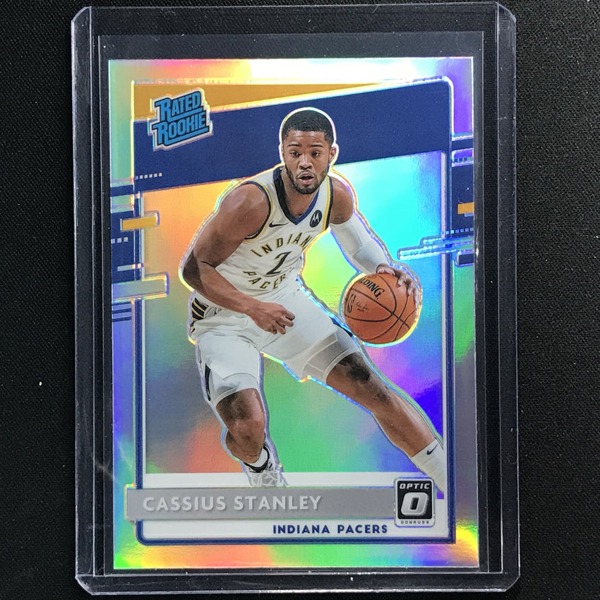 2020-21 Donruss Optic CASSIUS STANLEY Rated Rookie Holo Silver #199