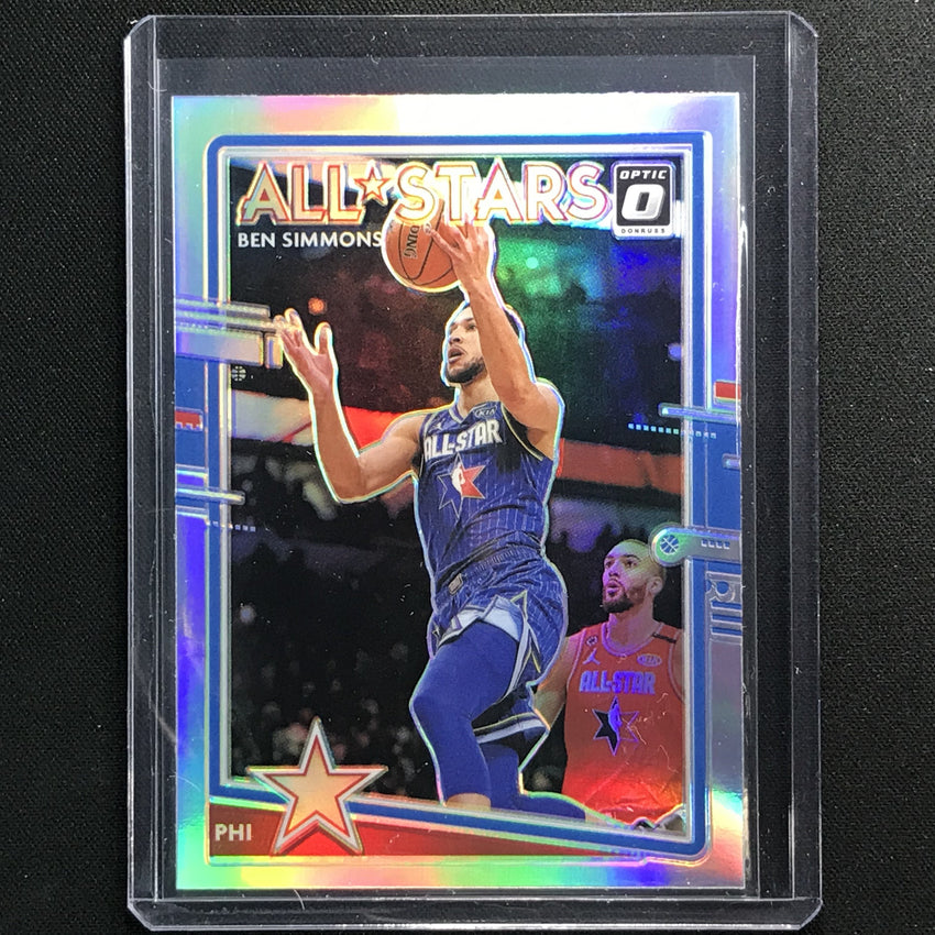 2020-21 Donruss Optic BEN SIMMONS All-Stars Holo Silver #6