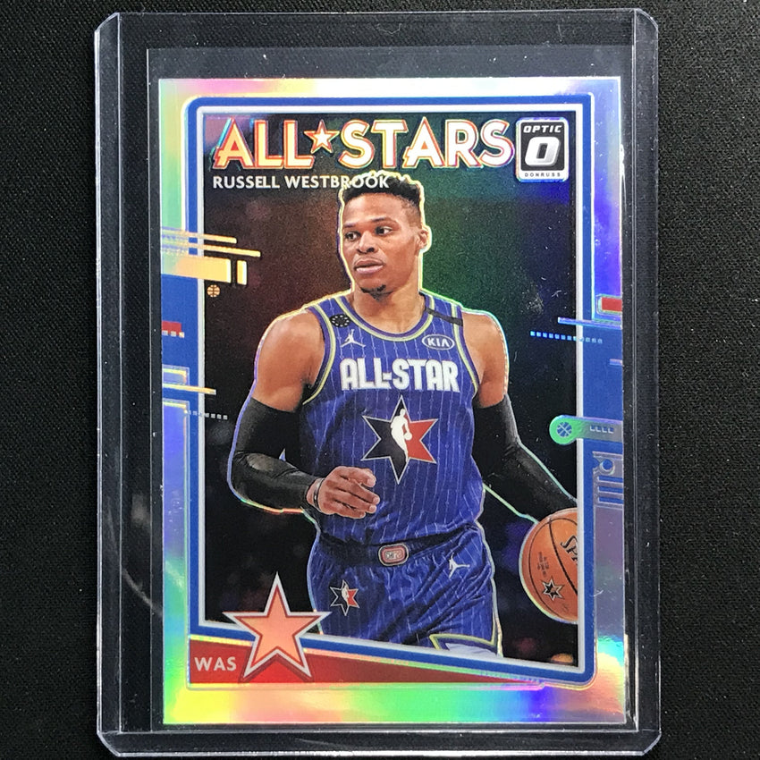 2020-21 Donruss Optic RUSSELL WESTBROOK All-Stars Holo Silver #7