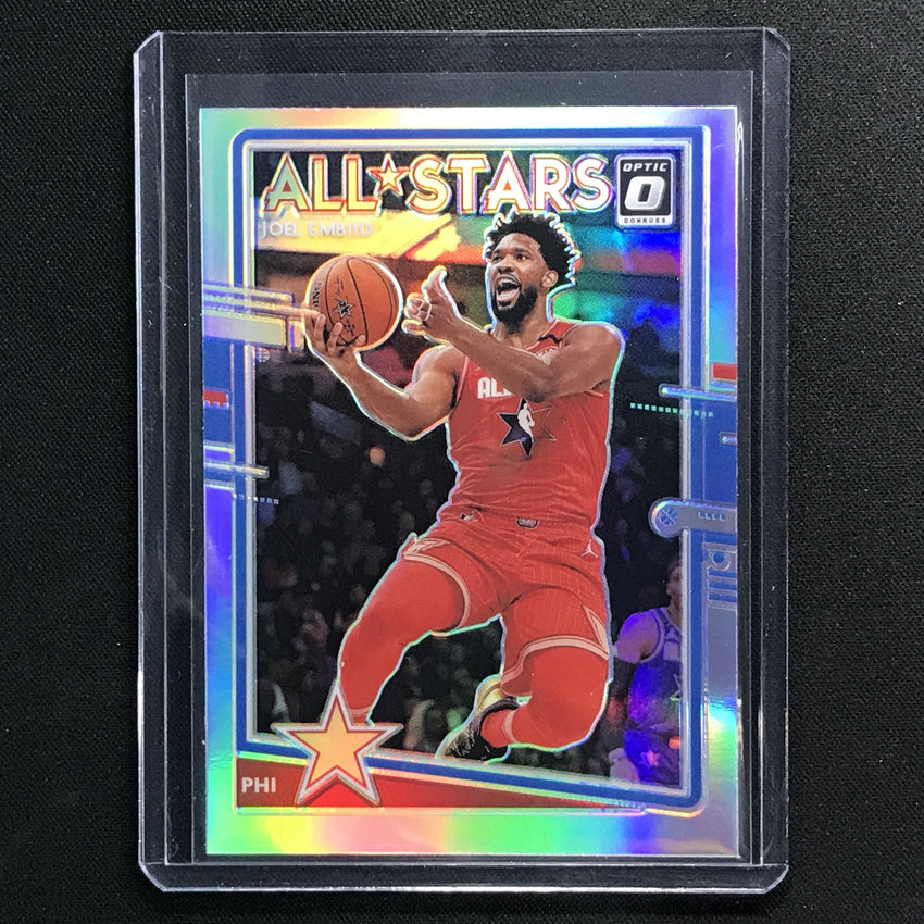 2020-21 Donruss Optic JOEL EMBIID All-Stars Holo Silver #17