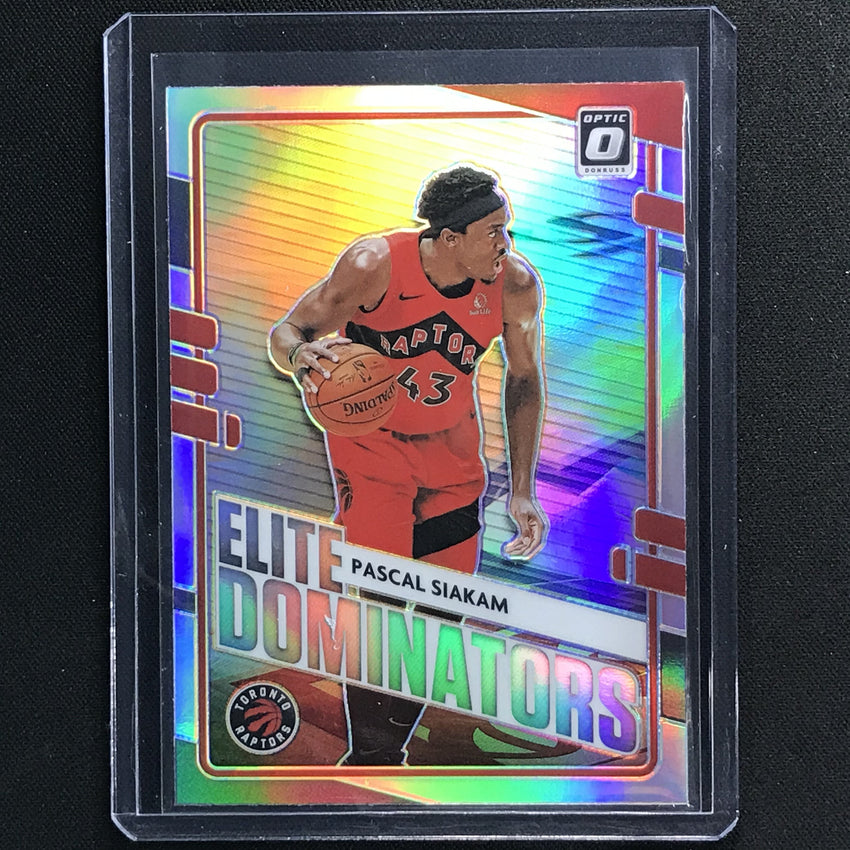 2020-21 Donruss Optic PASCAL SIAKAM Elite Dominators Holo Silver #2