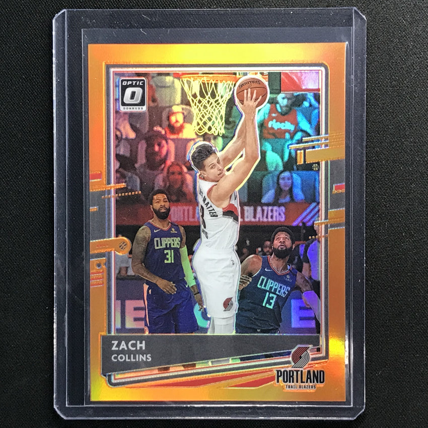 2020-21 Donruss Optic Zach Collins Orange /199