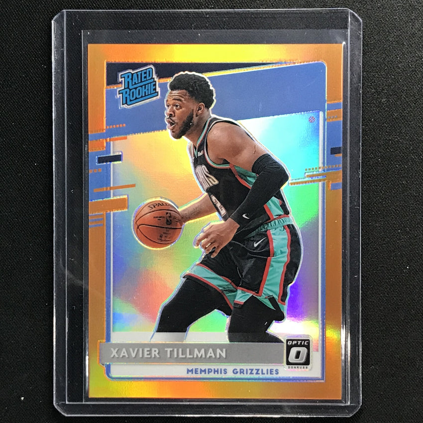 2020-21 Donruss Optic Xavier Tillman Rated Rookie Orange 33/199