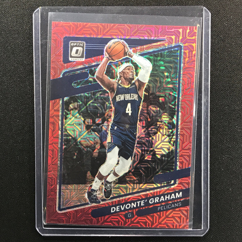 2021-22 Donruss Optic Devonte Graham Choice Red 24/88