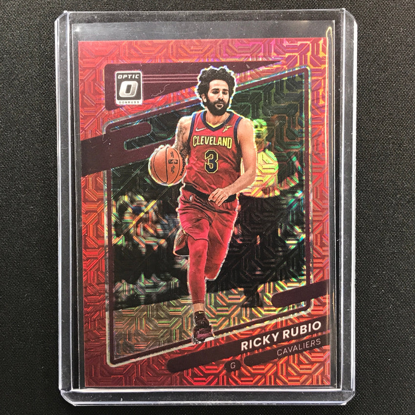 2021-22 Donruss Optic Ricky Rubio Choice Red 28/88