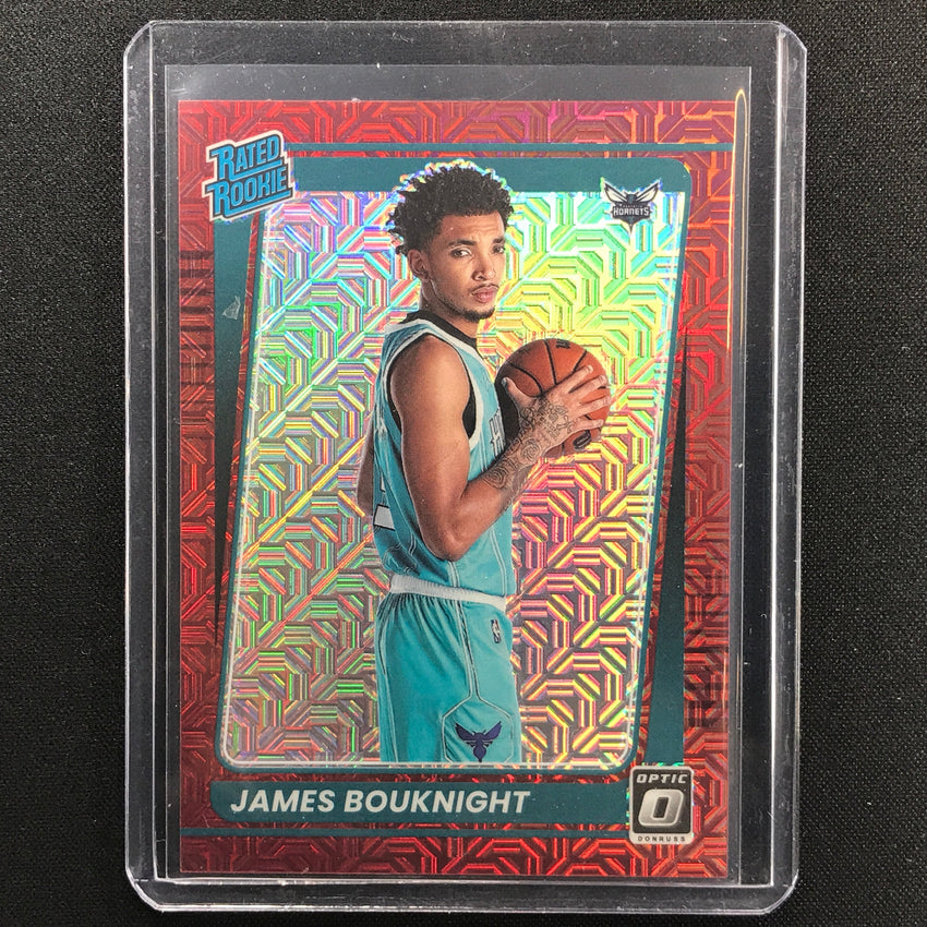 2021-22 Donruss Optic James Bouknight Rated Rookie Choice Red 47/88