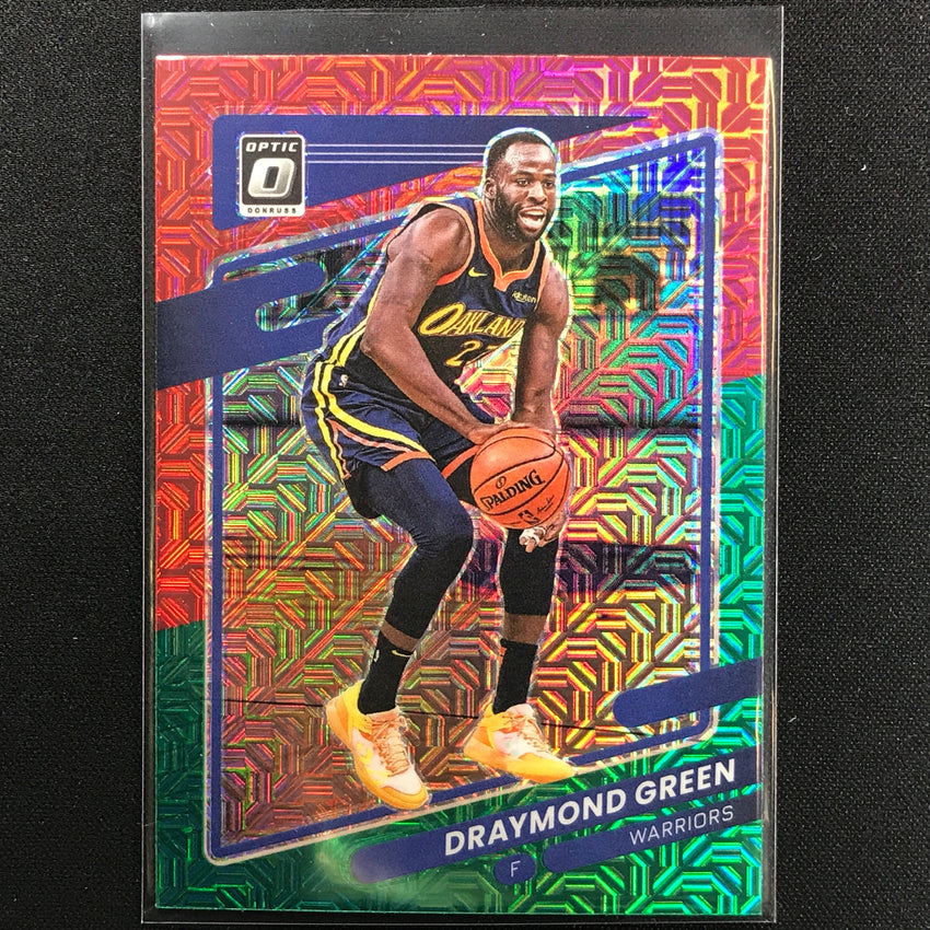2021-22 Donruss Optic Draymond Green Choice Red And Green No 29