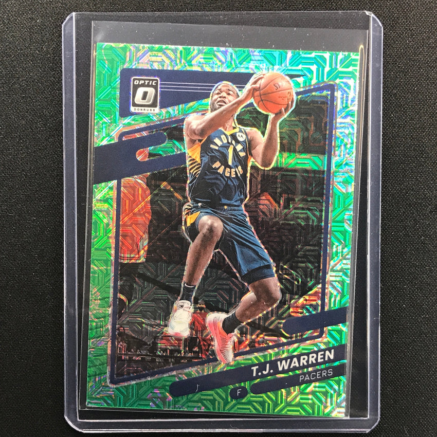 2021-22 Donruss Optic T.J. WARREN Choice Dragon SSP #44