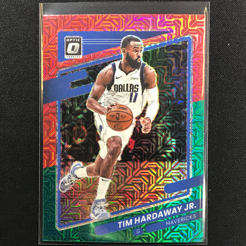 2021-22 Donruss Optic Tim Hardaway Jr. Choice Red And Green No 42