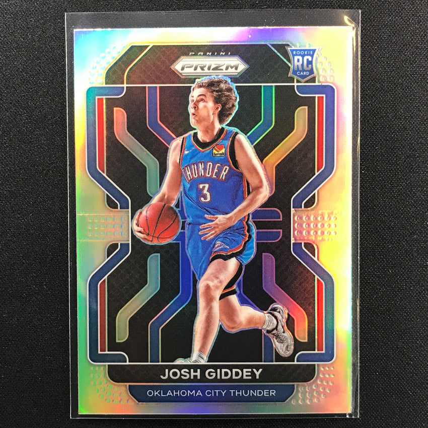 2021-22 Prizm Josh Giddey Rookie Silver No 301 C