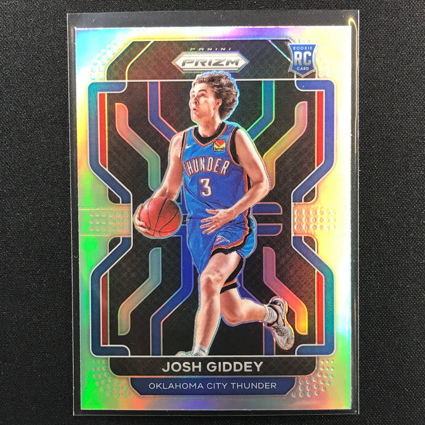 2021-22 Prizm Josh Giddey Rookie Silver No 301 D