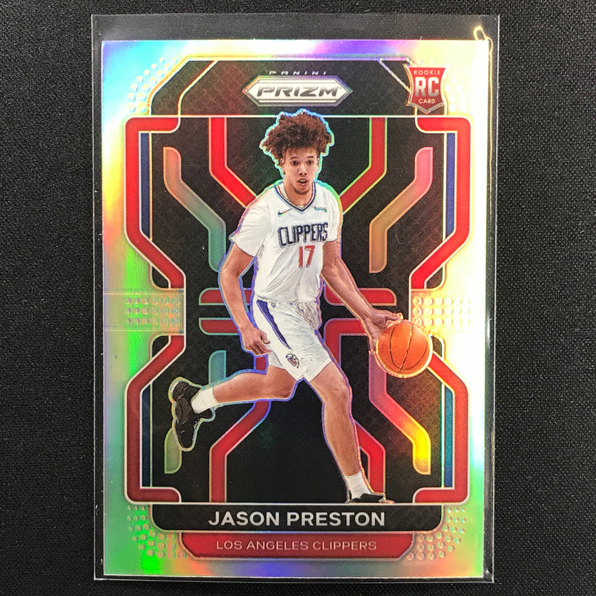 2021-22 Prizm JASON PRESTON Rookie Silver #327