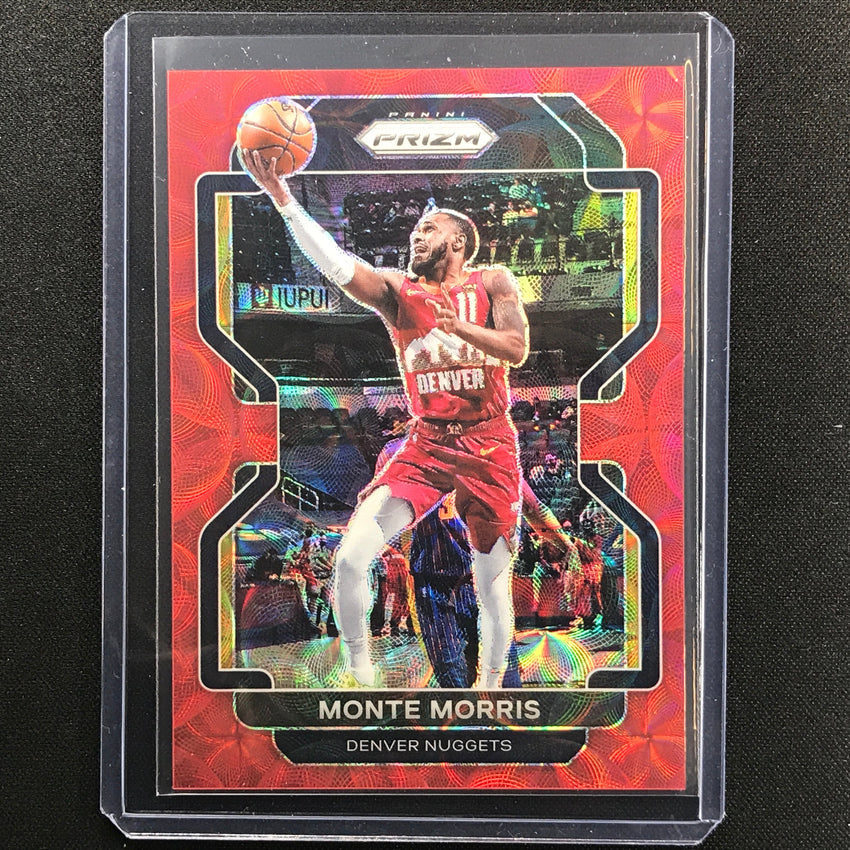 2021-22 Prizm Monte Morris Choice Red Scope 68/88