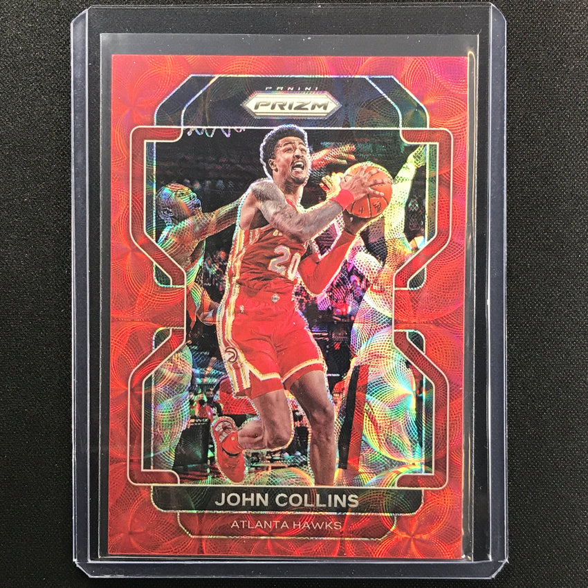 2021-22 Prizm John Collins Choice Red Scope 41/88