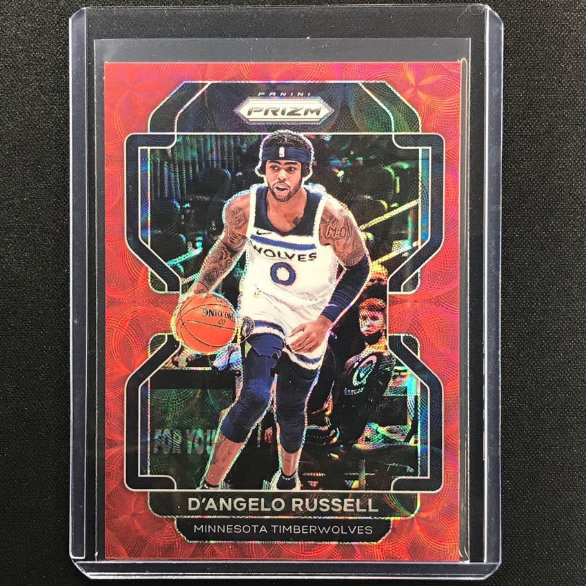 2021-22 Prizm Dangelo Russell Choice Red Scope 61/88