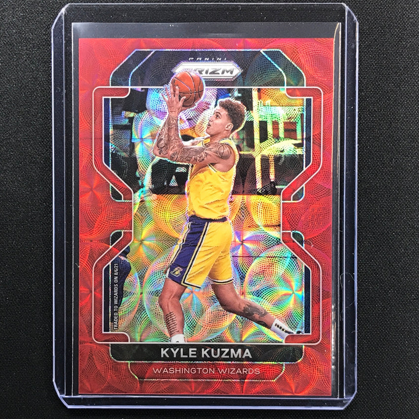 2021-22 Prizm Kyle Kuzma Choice Red Scope 17/88