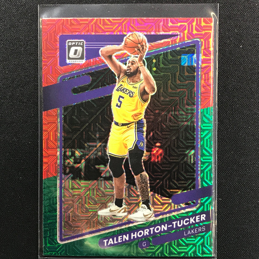 2021-22 Donruss Optic Talen Horton-tucker Choice Red And Green No 103