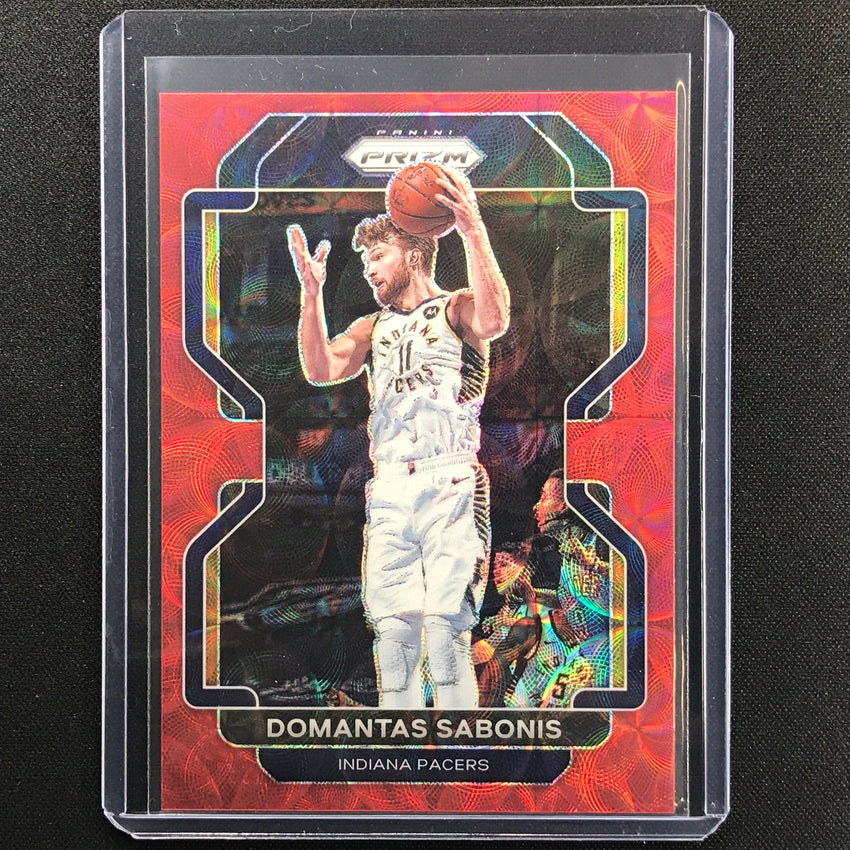 2021-22 Prizm Domantas Sabonis Choice Red Scope 51/88