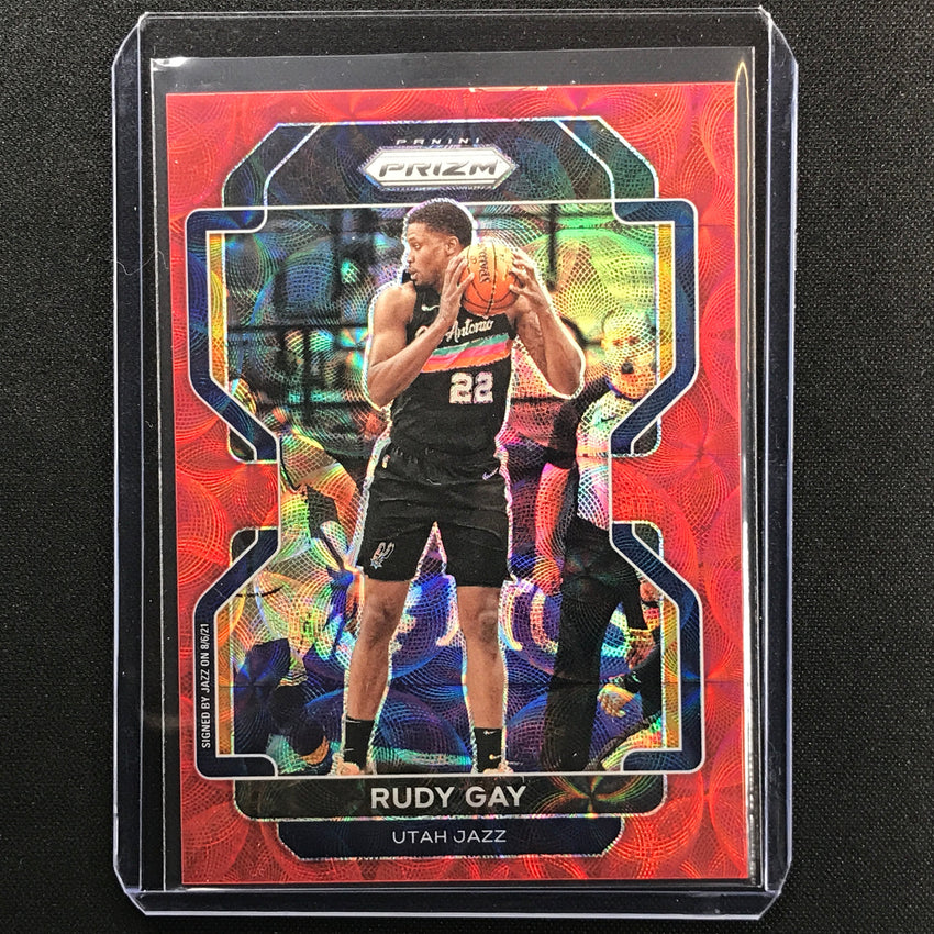 2021-22 Prizm Rudy Gay Choice Red Scope 29/88