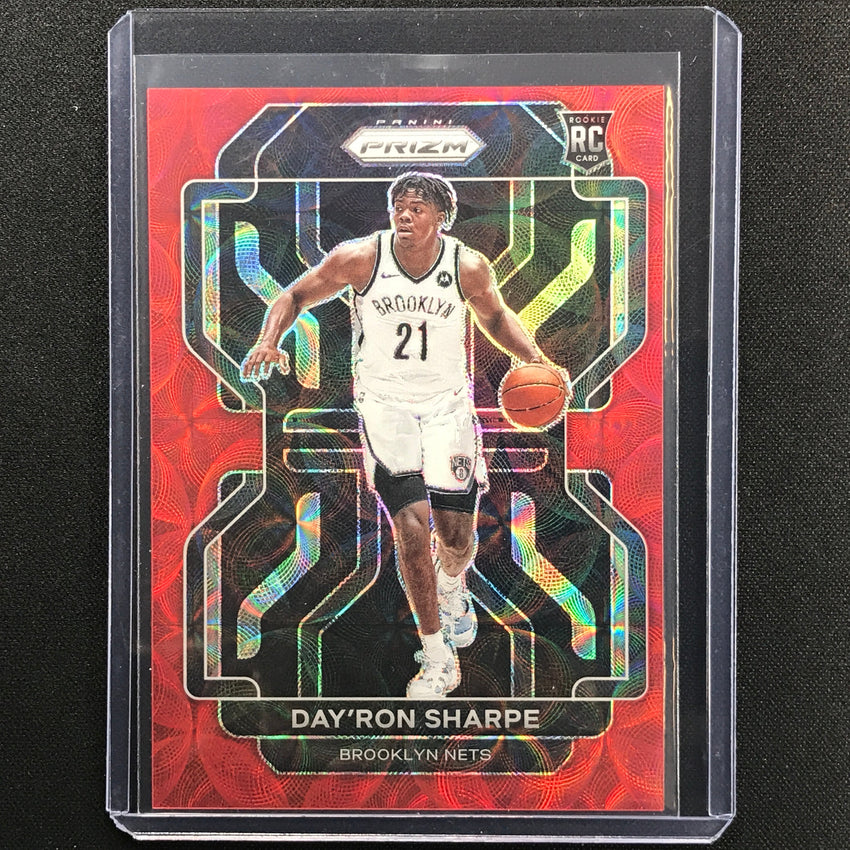 2021-22 Prizm Dayron Sharpe Choice Rookie Red Scope 14/88