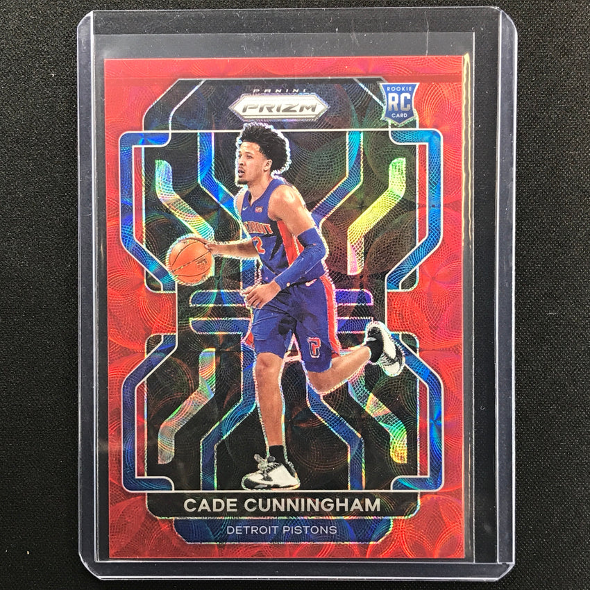 2021-22 Prizm CADE CUNNINGHAM Choice Rookie Red Scope 44/88