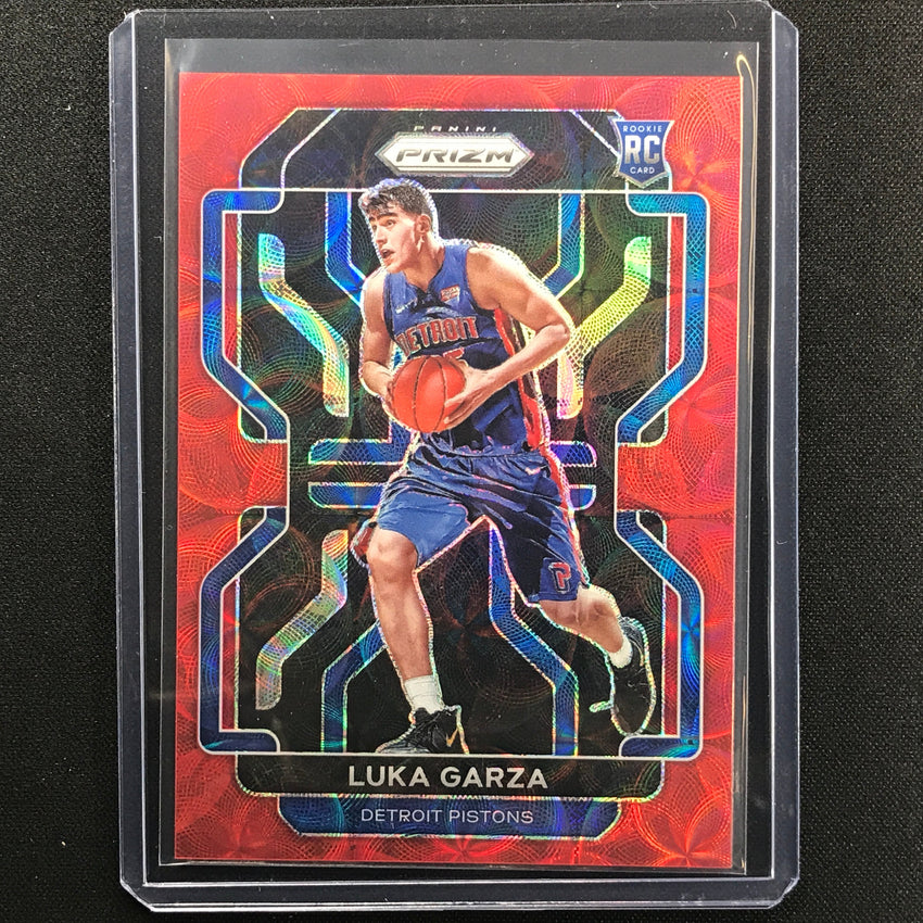 2021-22 Prizm Luka Garza Choice Rookie Red Scope 17/88