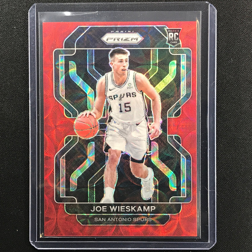 2021-22 Prizm Joe Wieskamp Choice Rookie Red Scope 5/88