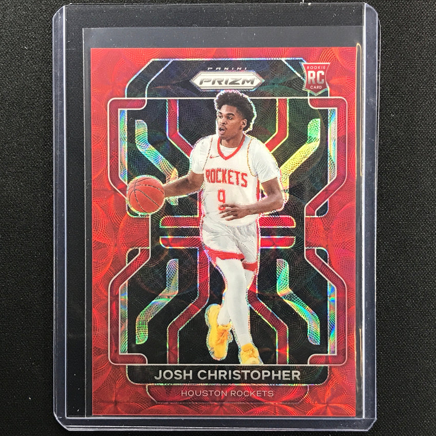 2021-22 Prizm Josh Christopher Choice Rookie Red Scope 48/88