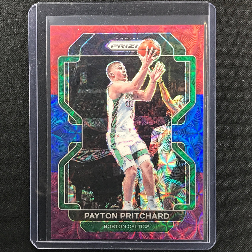 2021-22 Prizm Payton Pritchard Choice Red Blue Purple 7/15