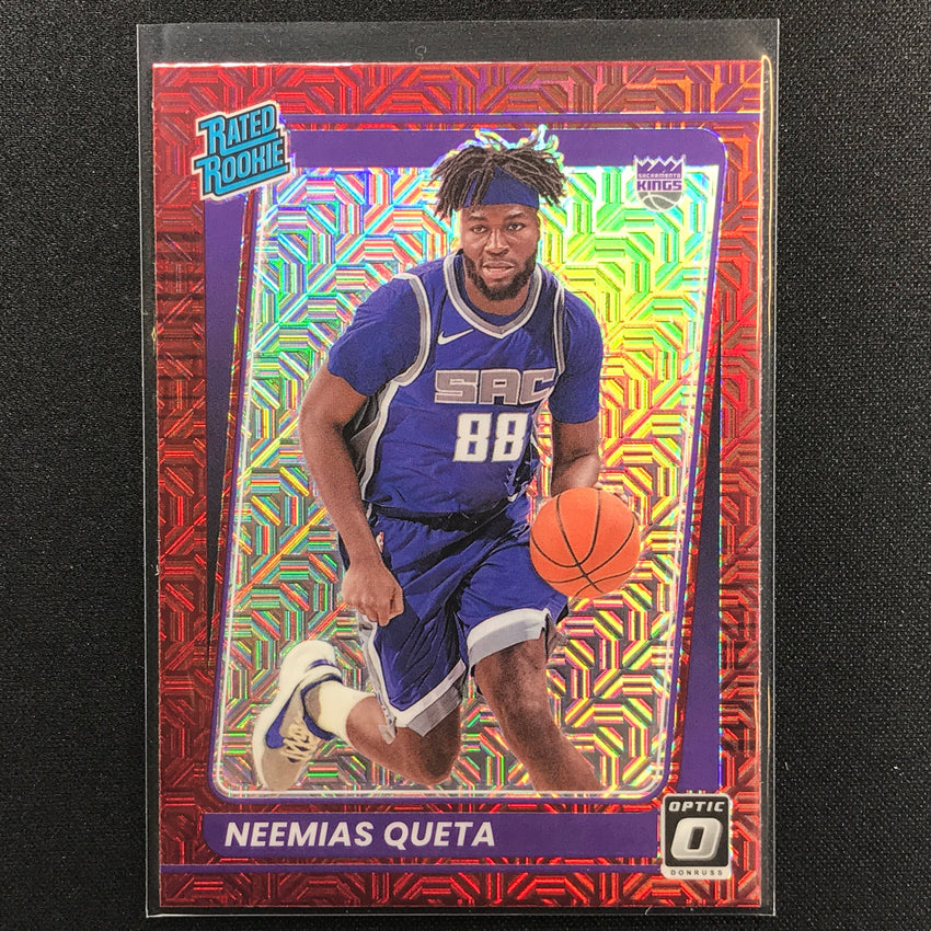 2021-22 Donruss Optic NEEMIAS QUETA Rated Rookie Choice Base Red #156