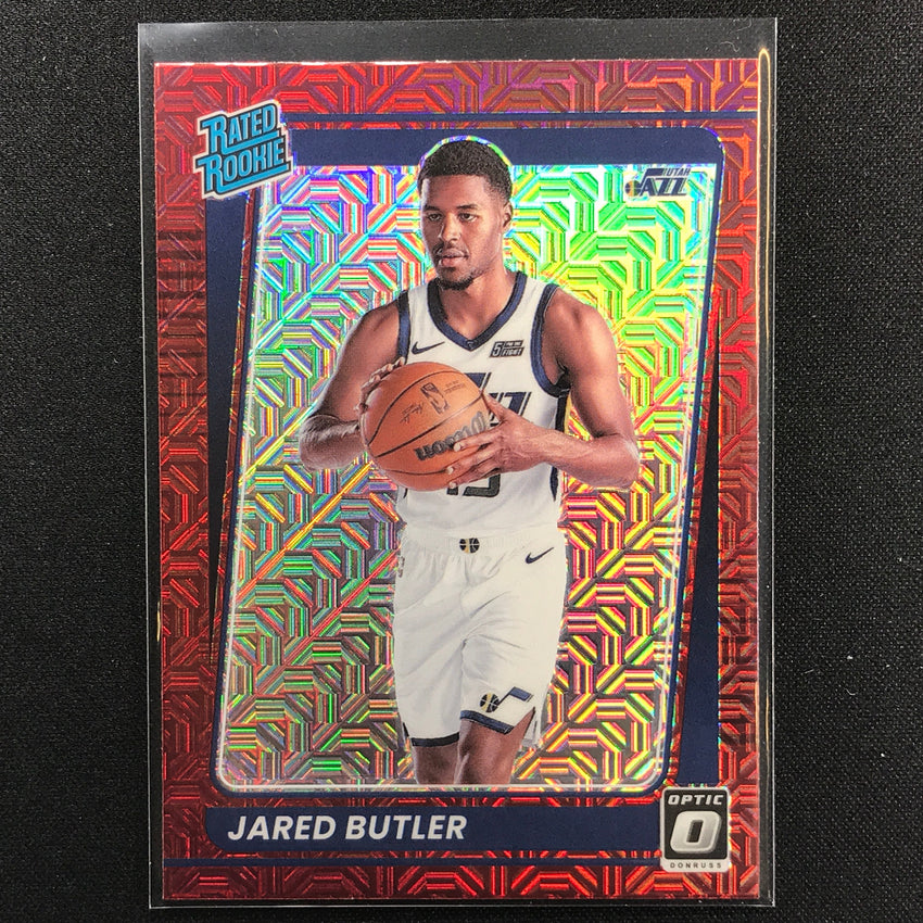 2021-22 Donruss Optic JARED BUTLER Rated Rookie Choice Base Red #199