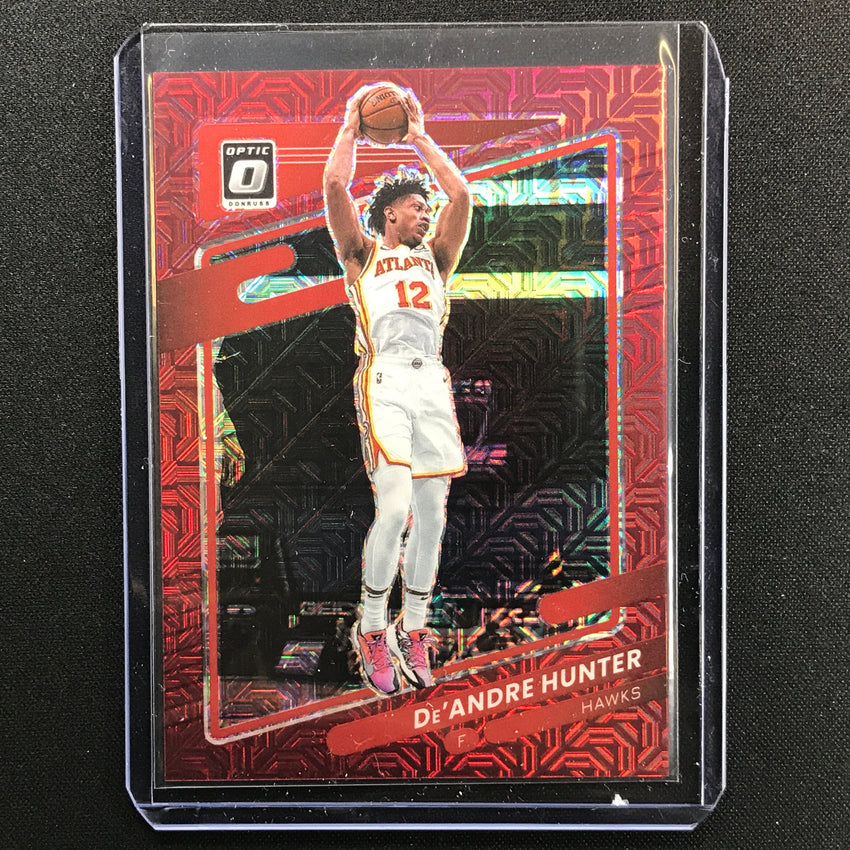 2021-22 Donruss Optic Deandre Hunter Choice Red 5/88