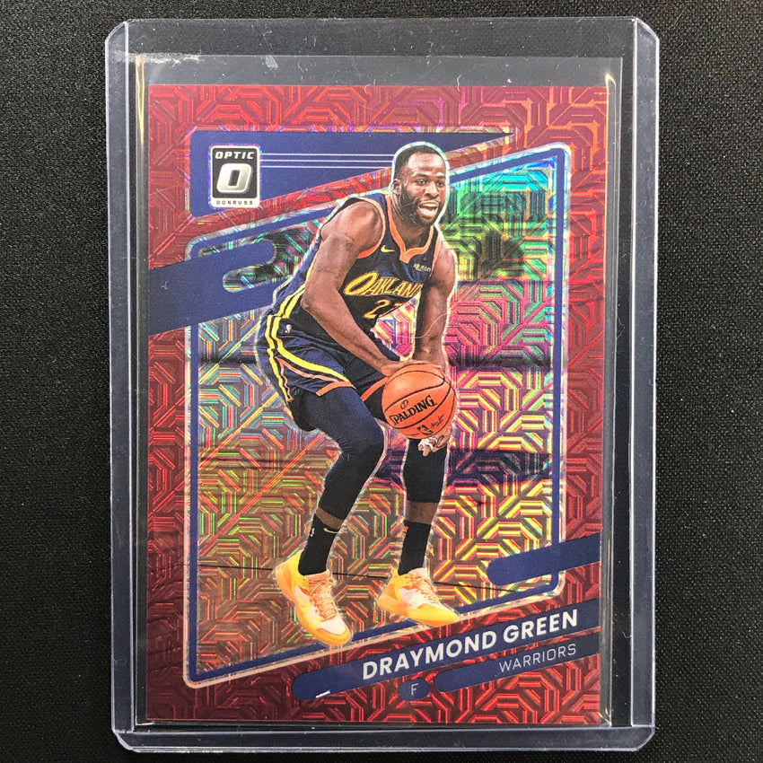 2021-22 Donruss Optic Draymond Green Choice Red 25/88
