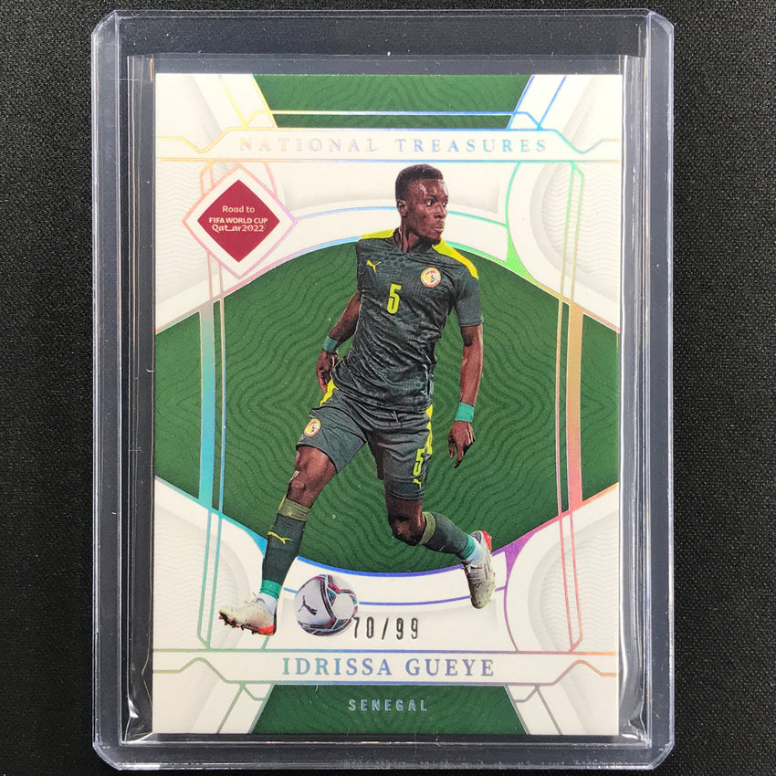 2022 National Treasures World Cup Qatar Idrissa Gueye Base 70/99