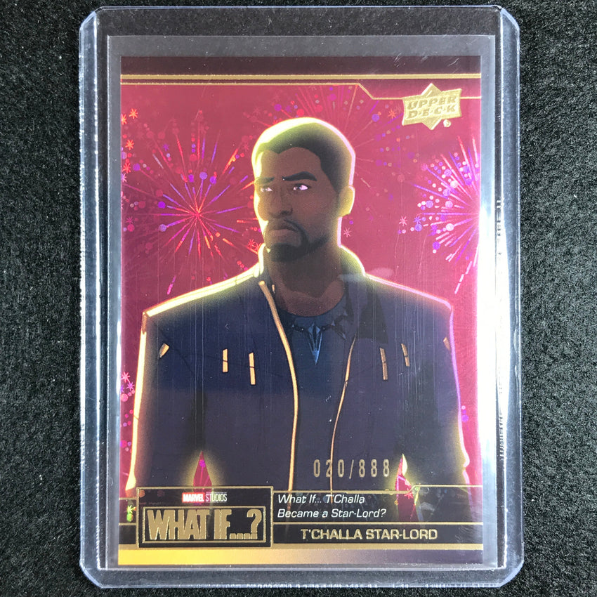 2023 Marvel What If... S1 Tchalla Star-lord Possibilities Red 020/888