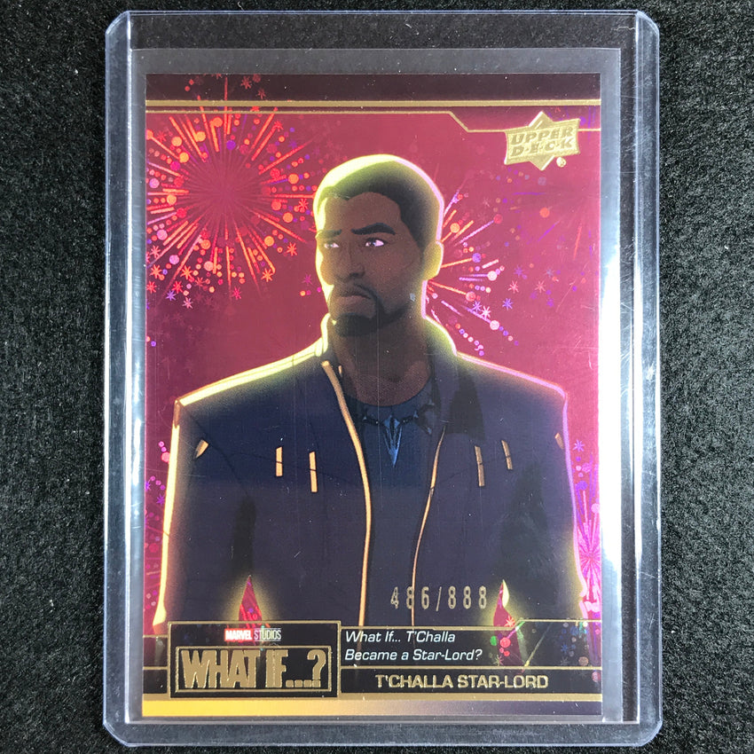 2023 Marvel What If... S1 Tchalla Star-lord Possibilities Red 486/888