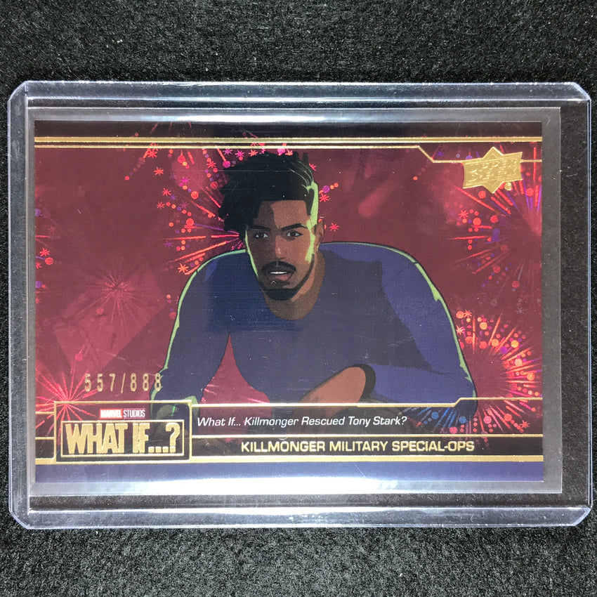 2023 Marvel What If... S1 Killmonger Special-ops Possibilities Red 557/888