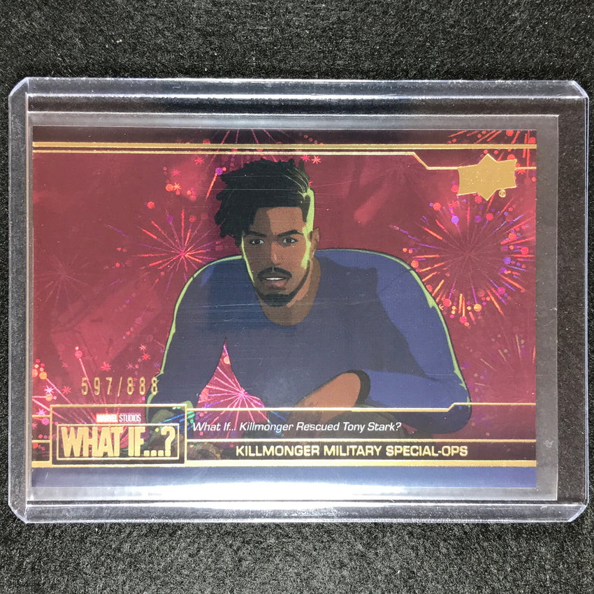 2023 Marvel What If... S1 Killmonger Special-ops Possibilities Red 597/888