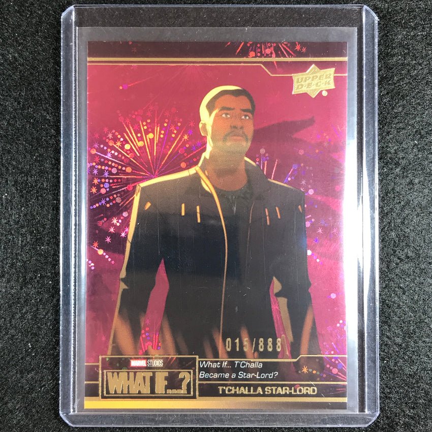 2023 Marvel What If... S1 Tchalla Star-lord Possibilities Red 015/888