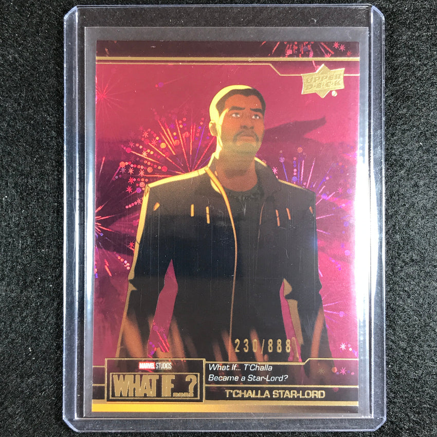 2023 Marvel What If... S1 Tchalla Star-lord Possibilities Red 230/888