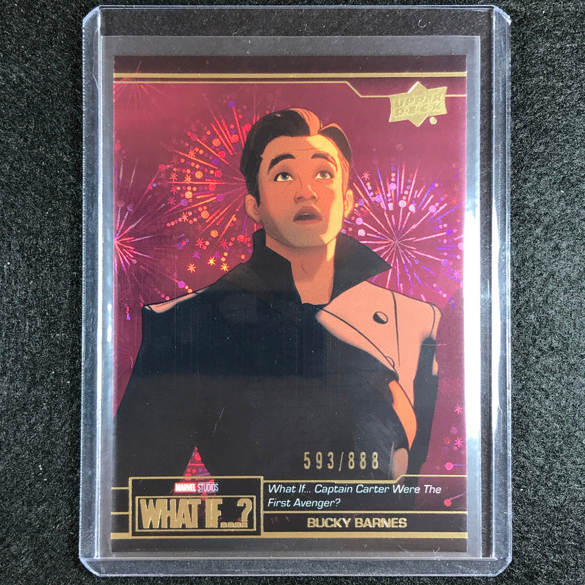 2023 Marvel What If... S1 Bucky Barnes Possibilities Red 593/888