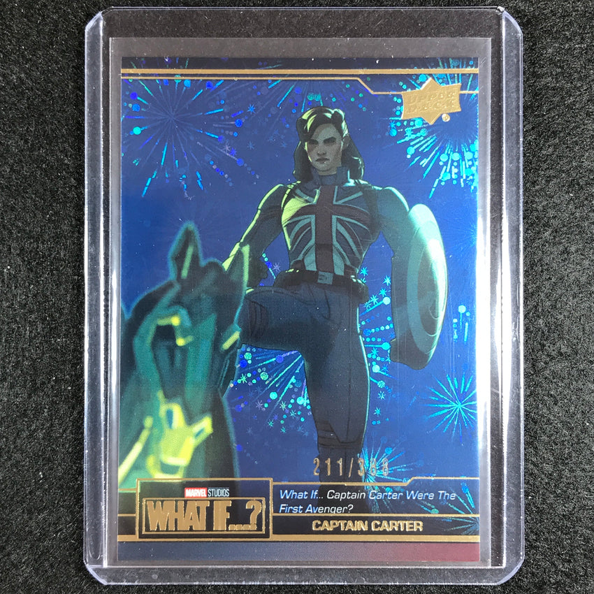 2023 Marvel What If... S1 Captain Carter Possibilities Blue 211/388