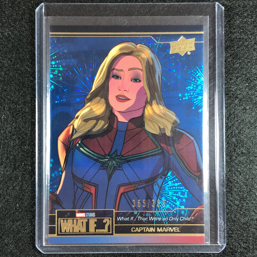2023 Marvel What If... S1 Captain Marvel Possibilities Blue 365/388