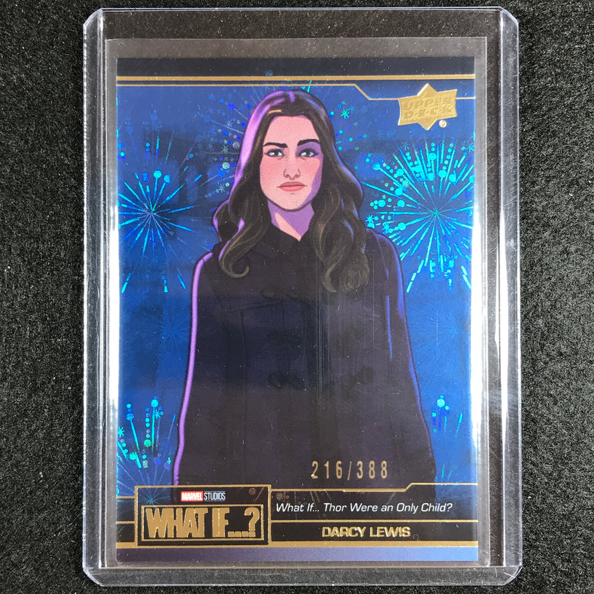 2023 Marvel What If... S1 Darcy Lewis Possibilities Blue 216/388