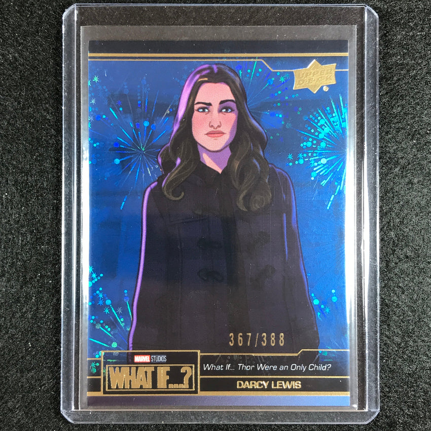 2023 Marvel What If... S1 Darcy Lewis Possibilities Blue 367/388