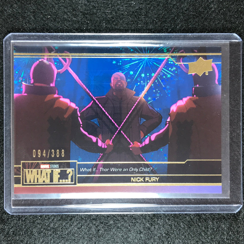 2023 Marvel What If... S1 Nick Fury Possibilities Blue 094/388