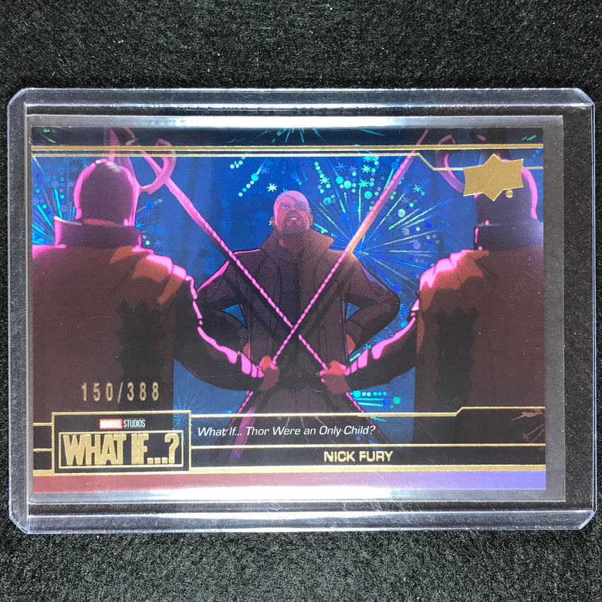 2023 Marvel What If... S1 Nick Fury Possibilities Blue 150/388