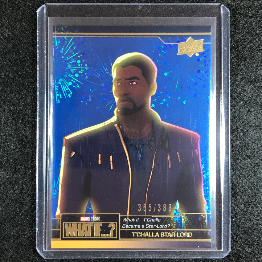 2023 Marvel What If... S1 Tchalla Star-lord Possibilities Blue 365/388