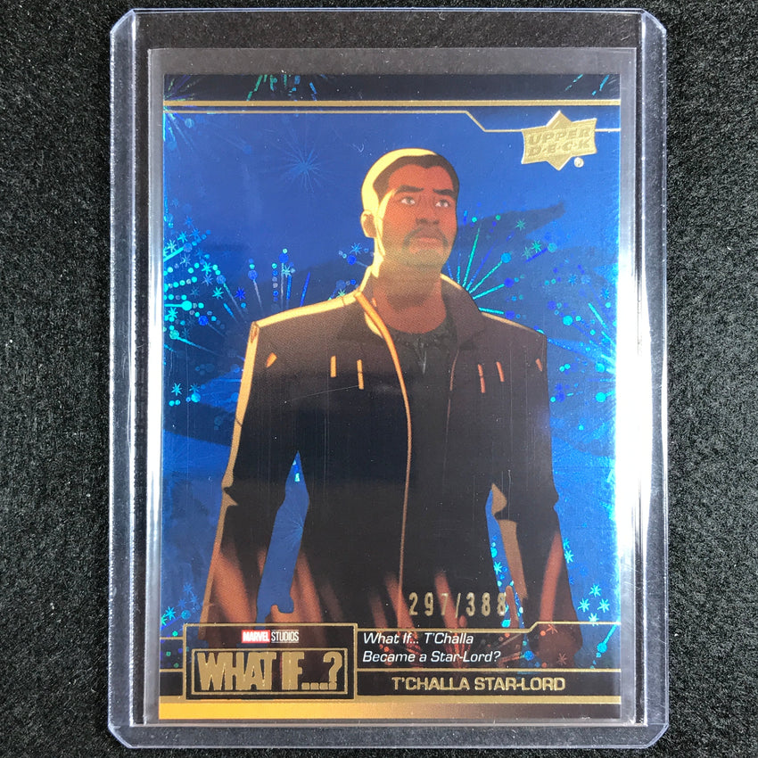 2023 Marvel What If... S1 Tchalla Star-lord Possibilities Blue 297/388