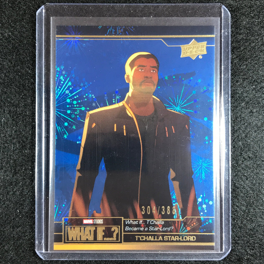 2023 Marvel What If... S1 Tchalla Star-lord Possibilities Blue 304/388